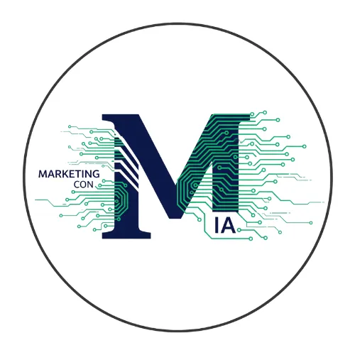 Logo de Marketing Digital con IA